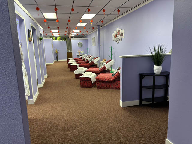 Spa environment at Magical Foot Spa
